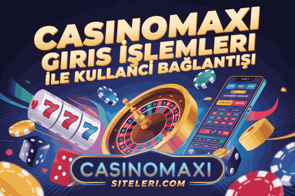 casinomaxi giris islemleri ile kullanici baglantisi