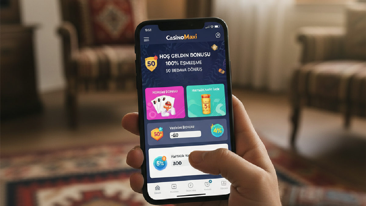 CasinoMaxi hoş geldin paketini kolayca aktifleştirme adımları.