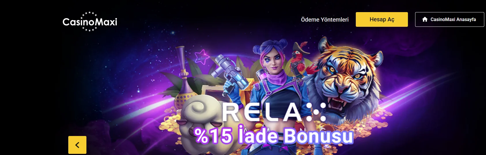Casinomaxi Mobil Giriş
