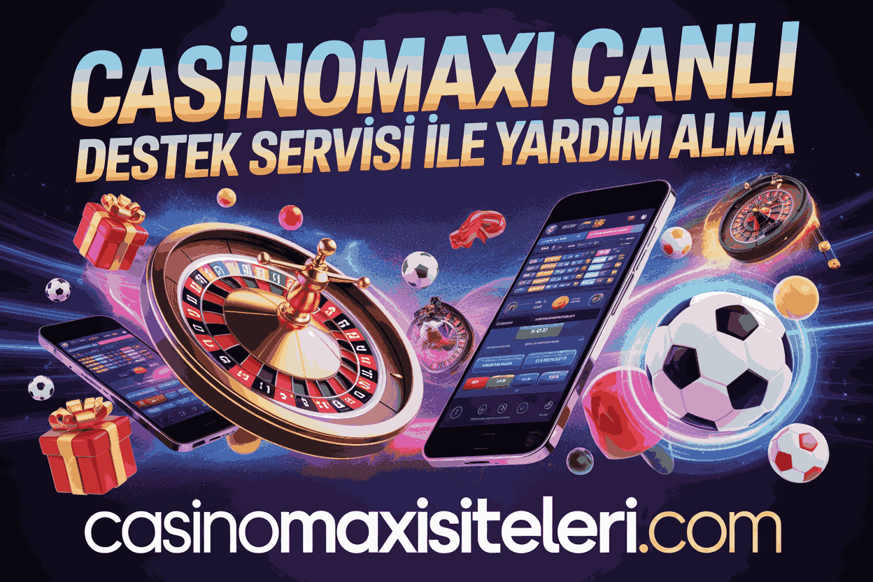 casinomaxi canli destek servisi ile yardim alma