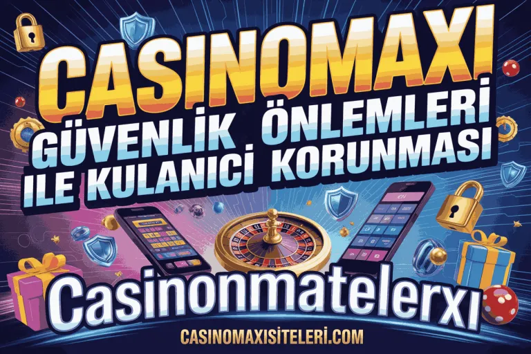 casinomaxi guvenlik onlemleri ile kullanici korunmasi