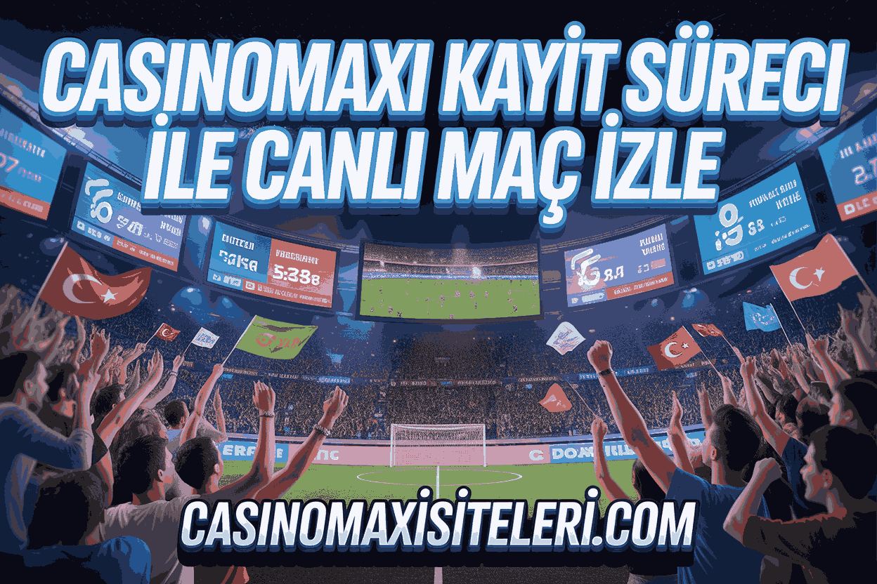 casinomaxi kayit sureci ile canli mac izle