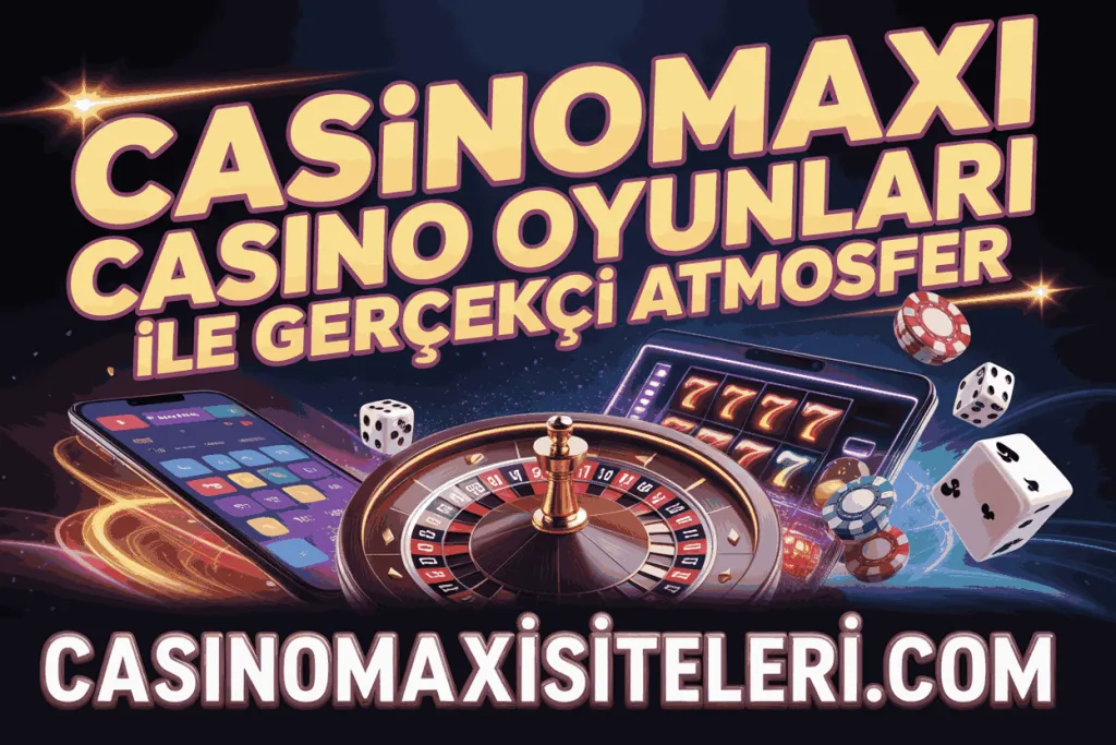 casinomaxi canli casino oyunlari ile gercekci atmosfer