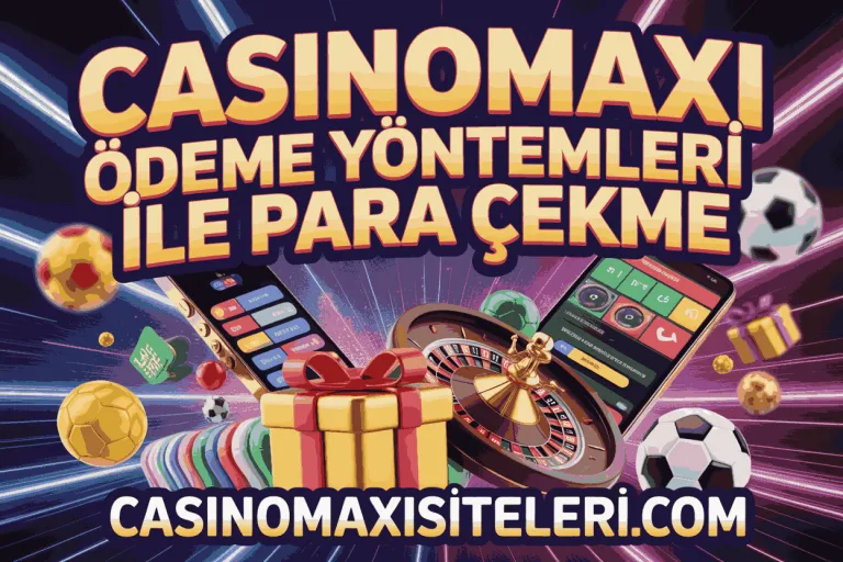 casinomaxi odeme yontemleri ile para cekme