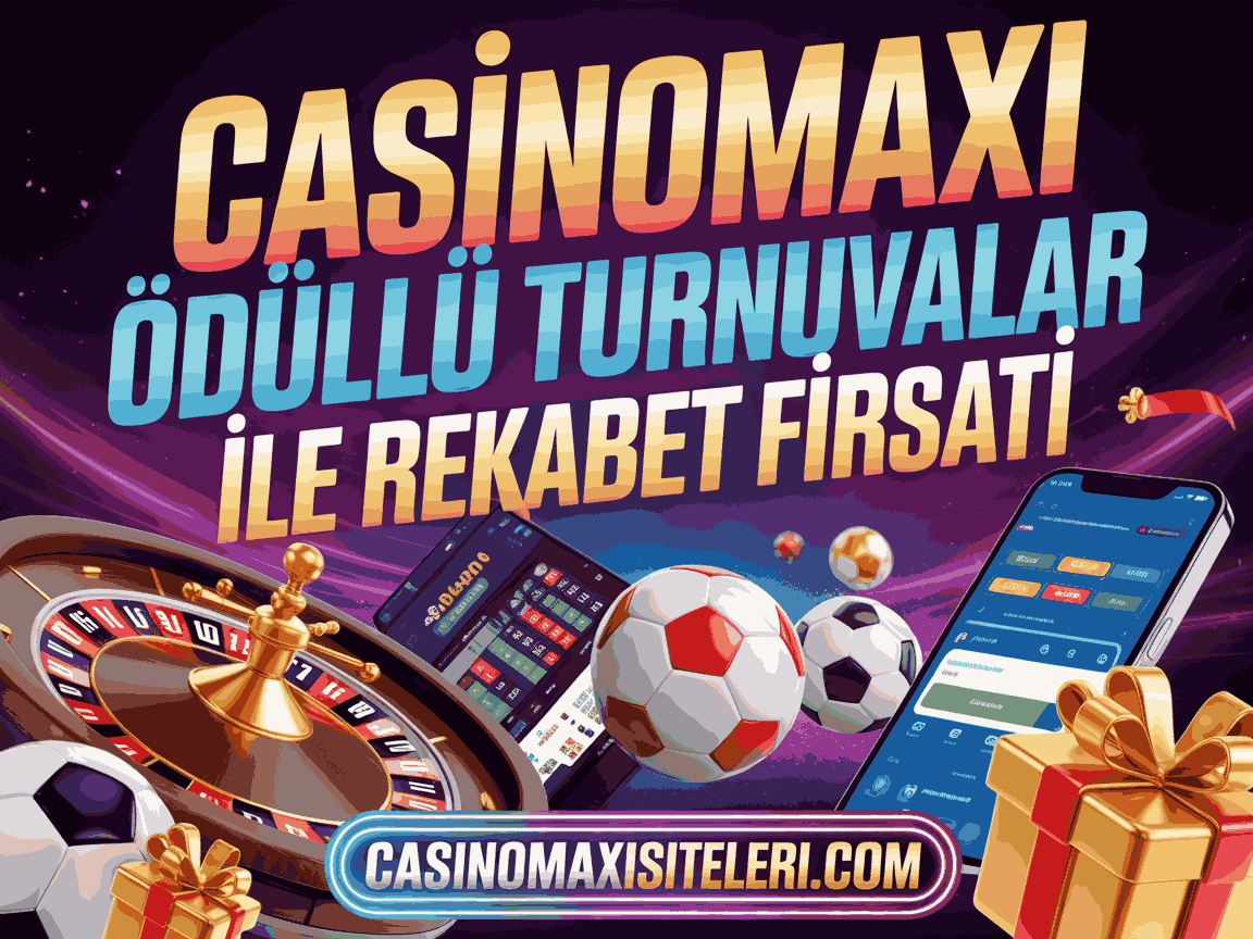 casinomaxi odullu turnuvalar ile rekabet firsati